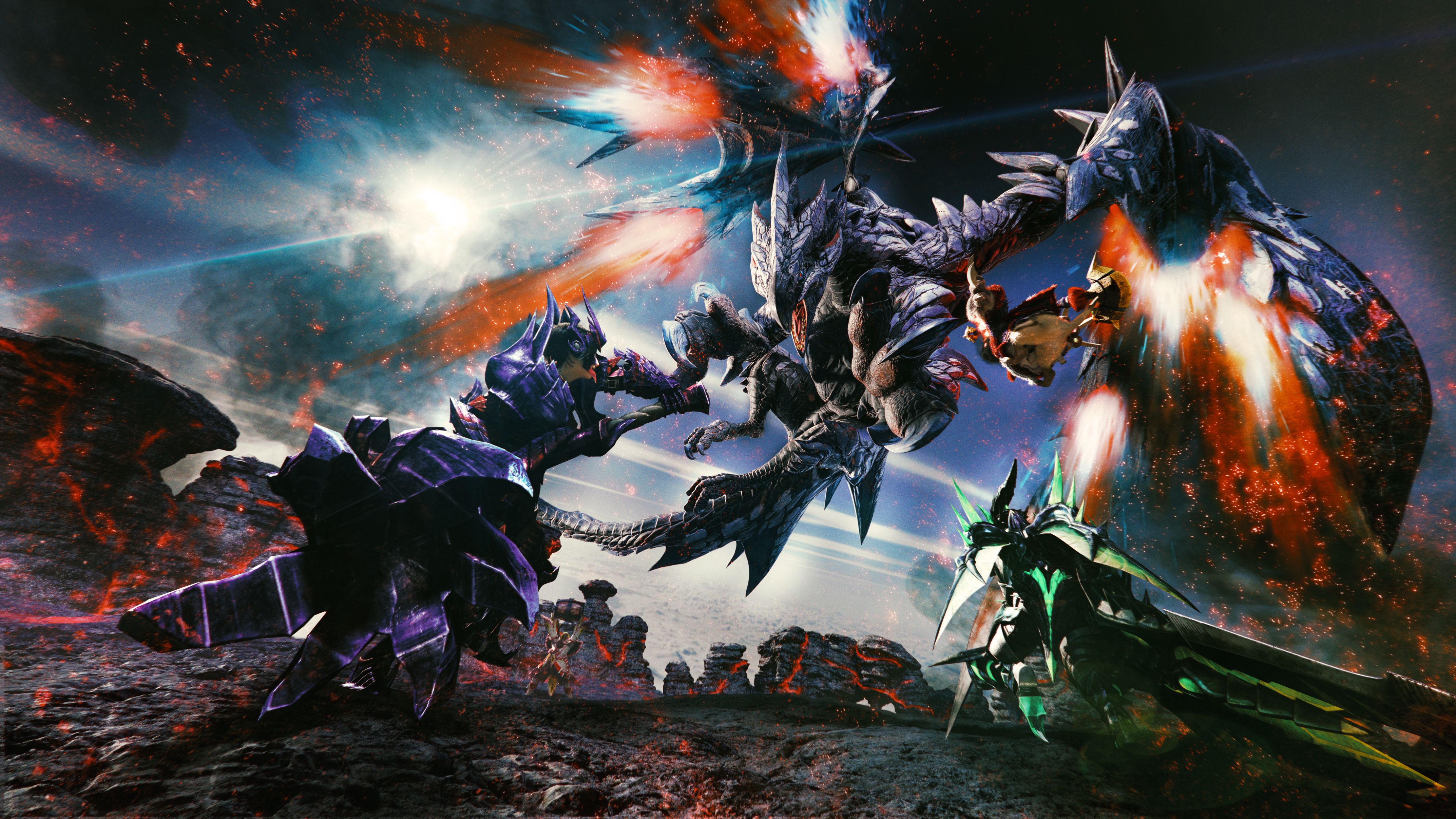 Monster Hunter Generations Ultimate Review MHGU KeyArt Valstrax