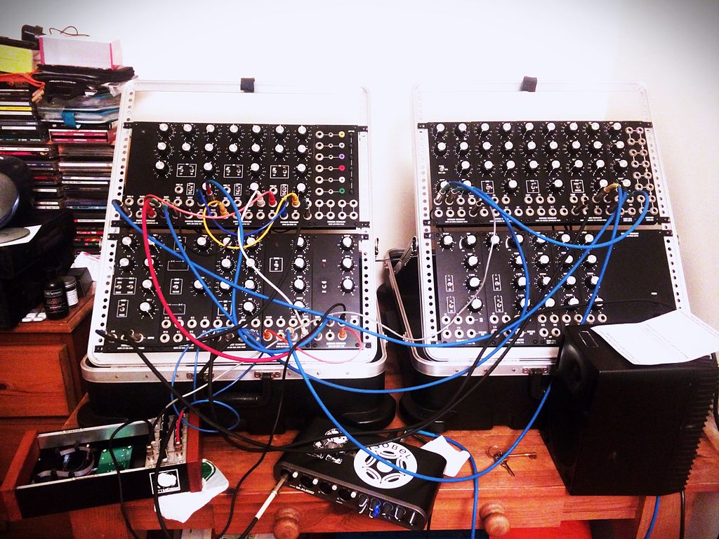 MOTM modular - Synth patch for second commission (by Charles Hutchins)