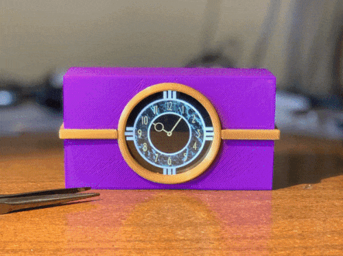 Art Deco Raspberry Pi Clock