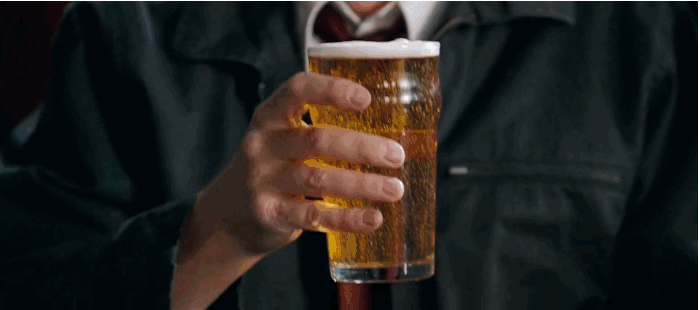 A GIF from the movie Shaun of the Dead - Raspberry Pi Beer Cooler