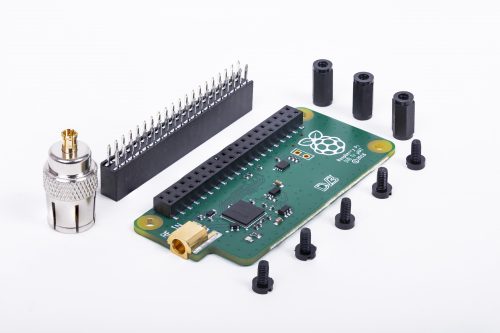 A photograph of a Raspberry Pi TV HAT Oct 2018