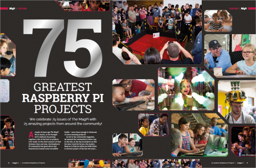 MagPi 75 Raspberry Pi magazine