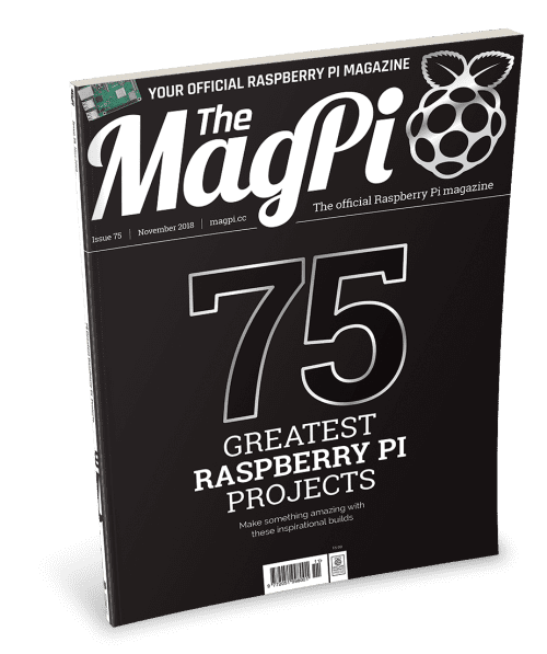 MagPi 75 Raspberry Pi magazine front cover
