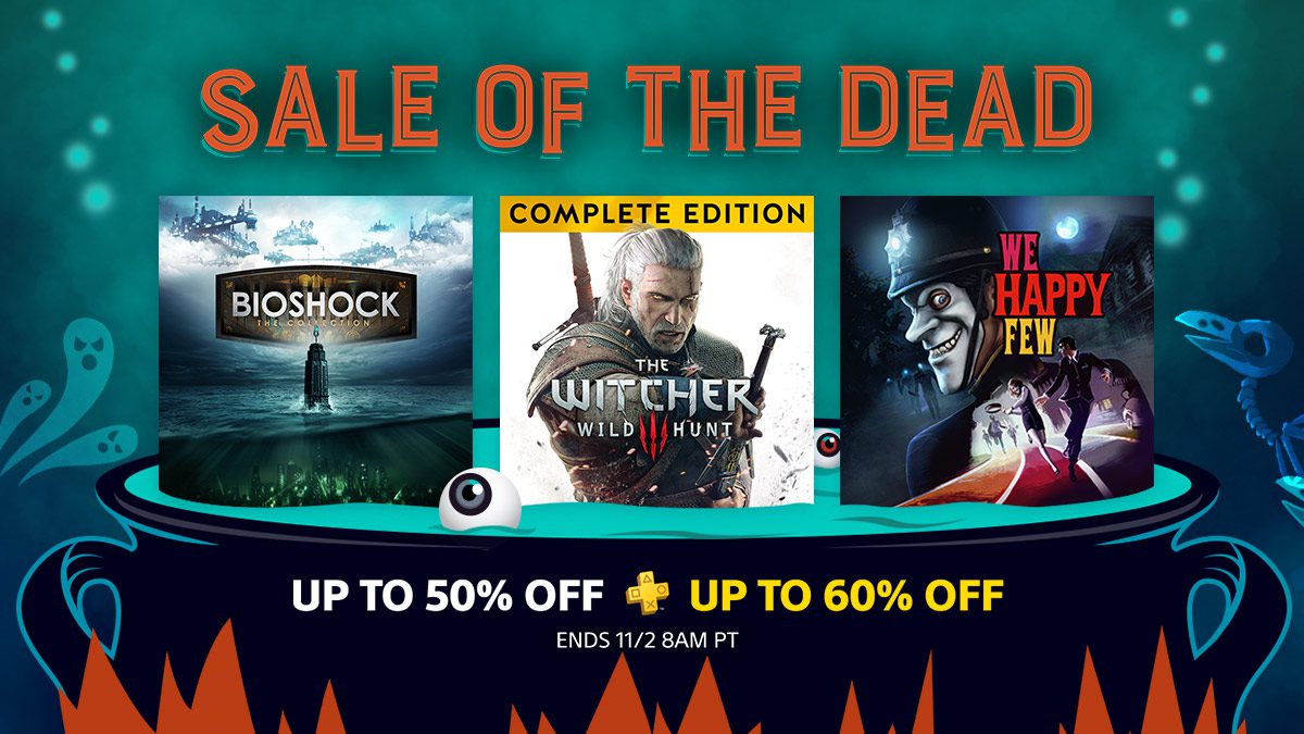 Sale of the Dead: Save up to 50% on Spook-tacular Games