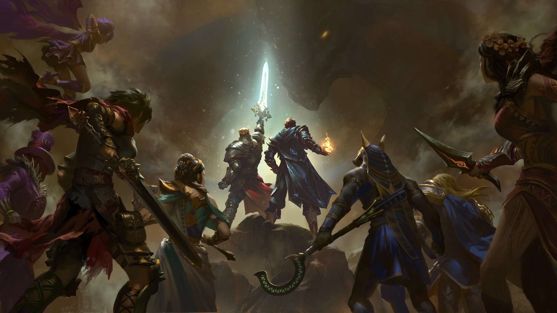 Smite Key Art