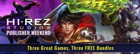 Hi-Rez Publisher Weekend – Free Bundles