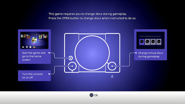 PlayStation Classic user interface