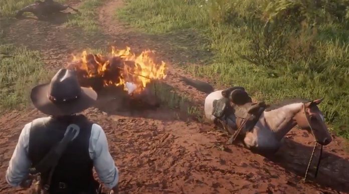 RDR2 Players Find Road That Lights Horses On Fire