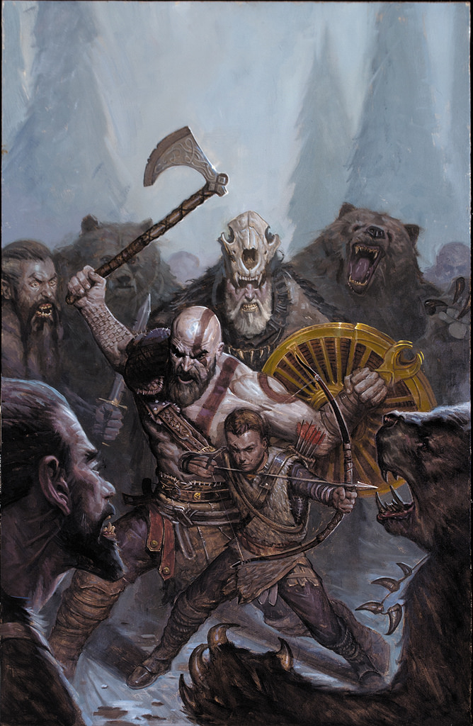 God of War prequel comic