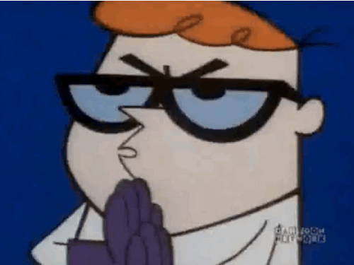 A GIF of Dexter from Dexter's Laboratory