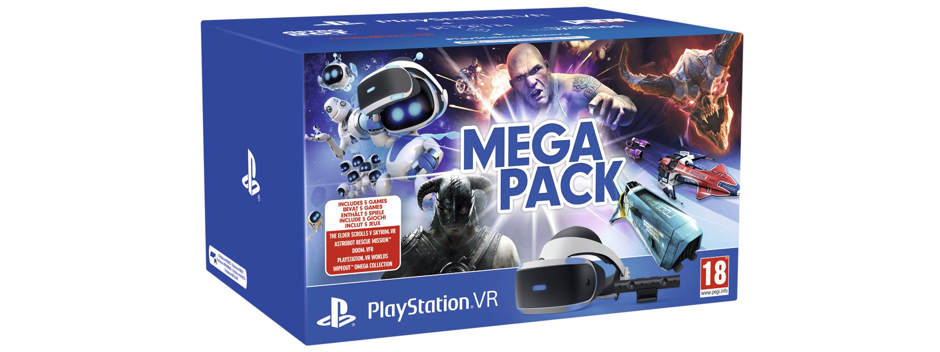 Wir stellen vor: Das neue PlayStation VR Mega Pack, inklusive 5 fantastischen Spielen