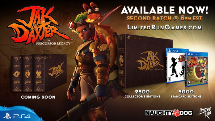 Jak and Daxter games get limited physical release on PS4