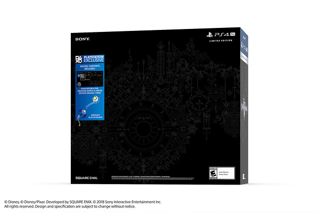 Limited Edition Kingdom Hearts III PS4 Pro Bundle