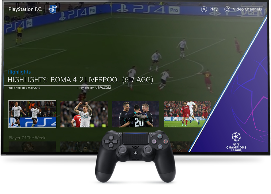 PlayStation F.C. UEFA Champions League