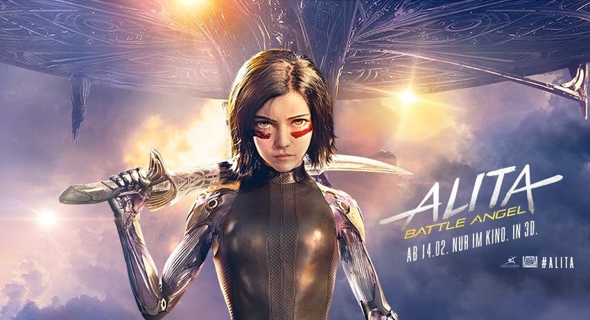 ALITA: BATTLE ANGEL –  Ab Donnerstag, 14.02. 2019 nur im Kino