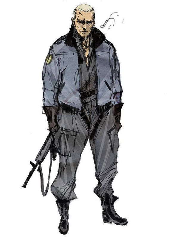 Yoji Shinkawa: Left Alive artwork