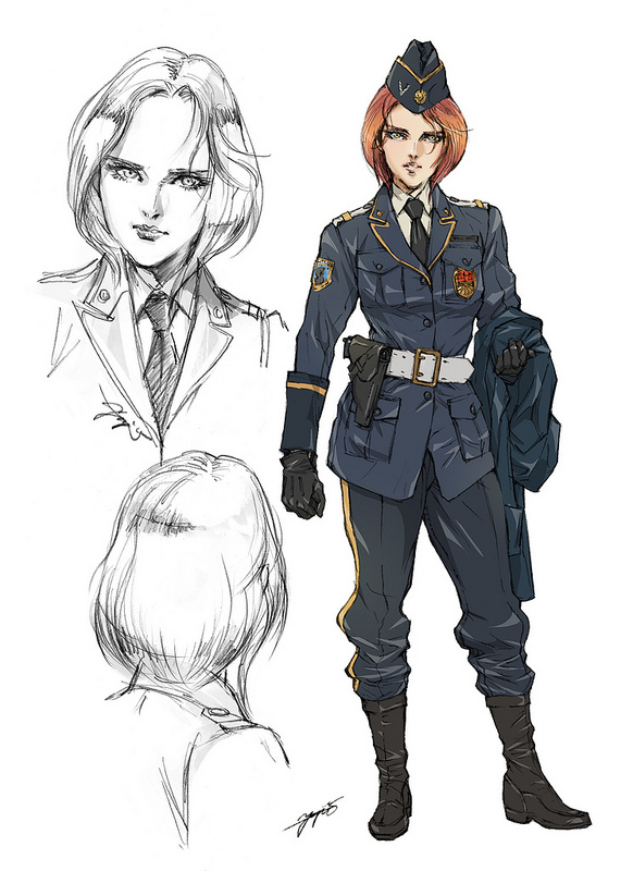 Yoji Shinkawa: Left Alive artwork