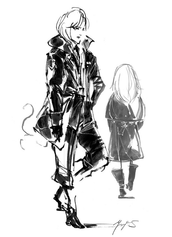 Yoji Shinkawa: Left Alive artwork