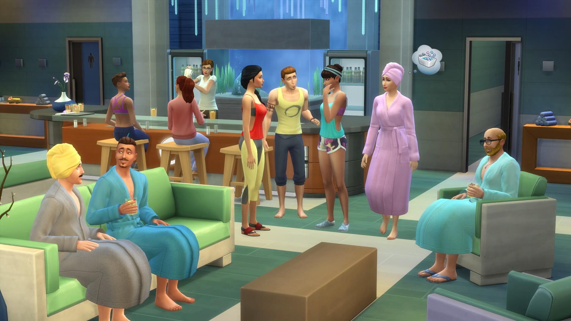 The Sims 4 Spa Day Is Now Available Plus Mouse And Keyboard