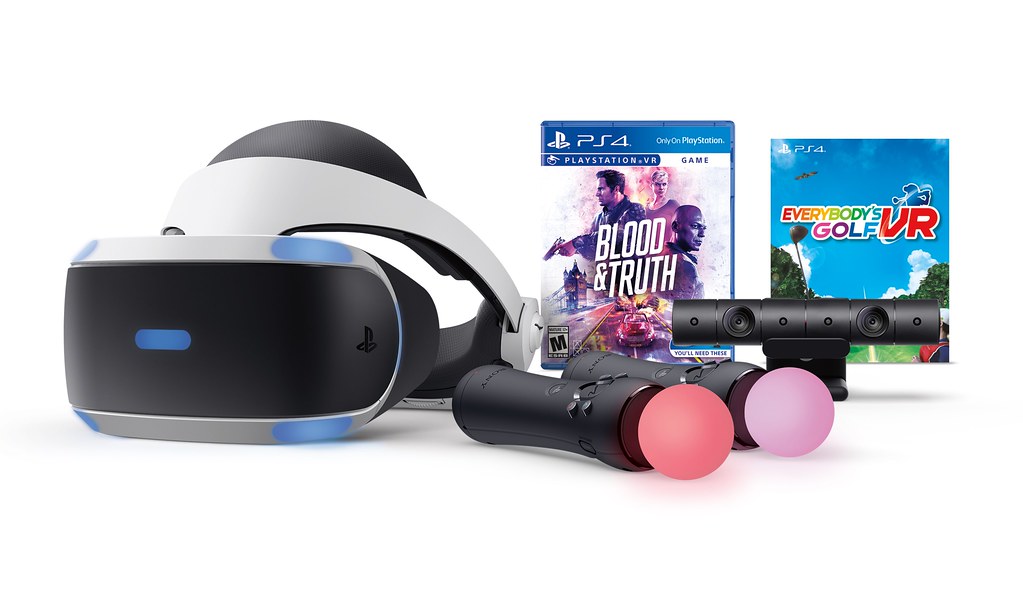PS VR Bundle: Blood and Truth & Everybody's Golf VR