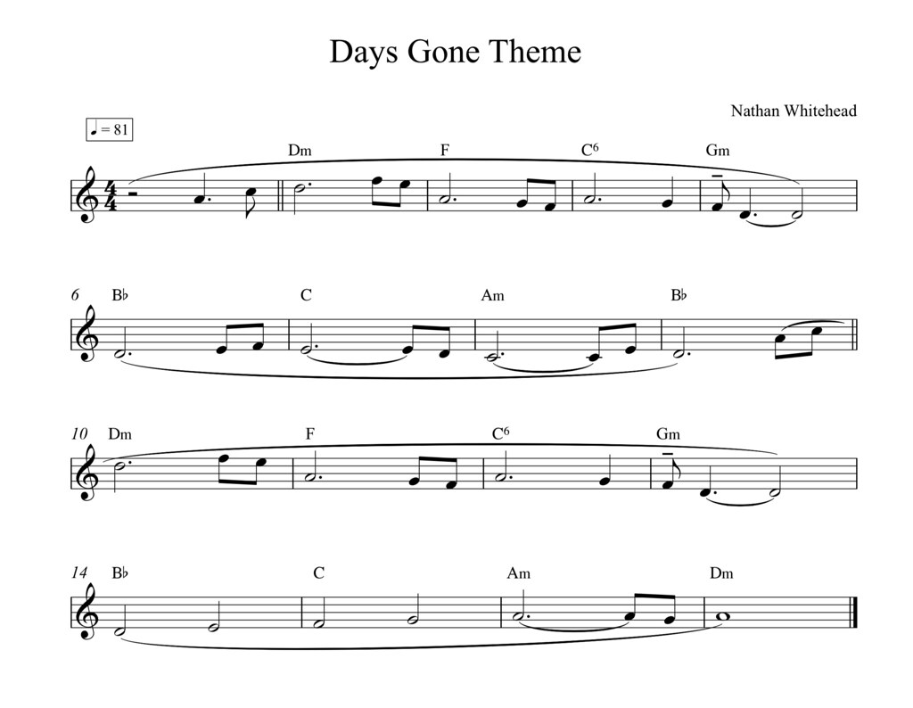 Days Gone Theme