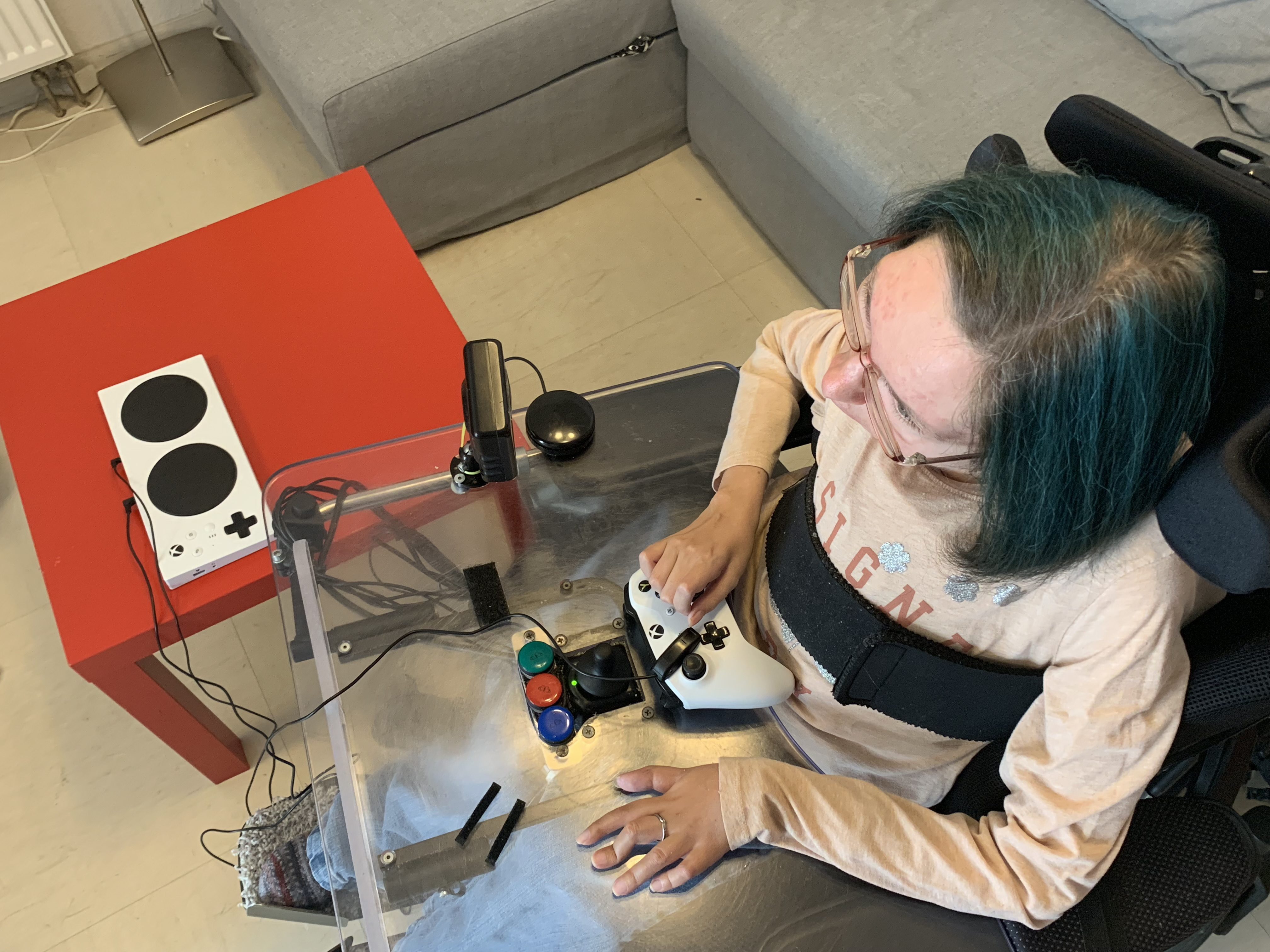 Tipps für ein Xbox Adaptive Controller-Set Up bei Spinaler Muskelatrophie