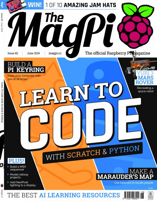 Cover of The MagPi issue 82