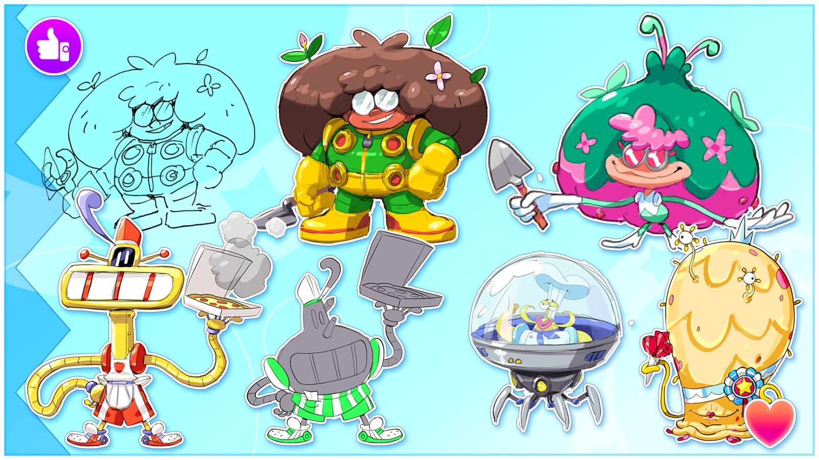 Citizens of Space: Artist Sketch