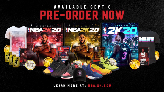NBA 2K20 Pre-order Art