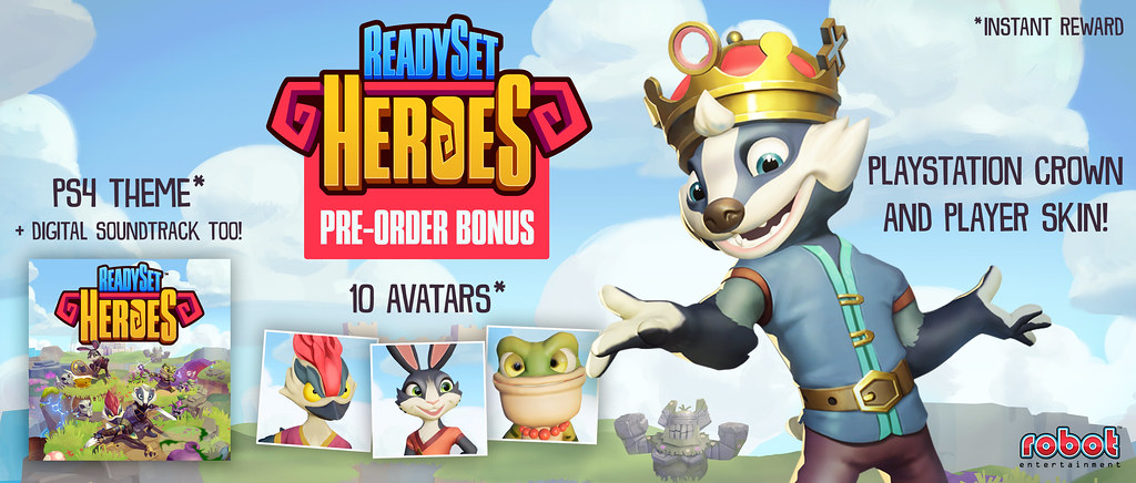 ReadySet Heroes pre-order bonus