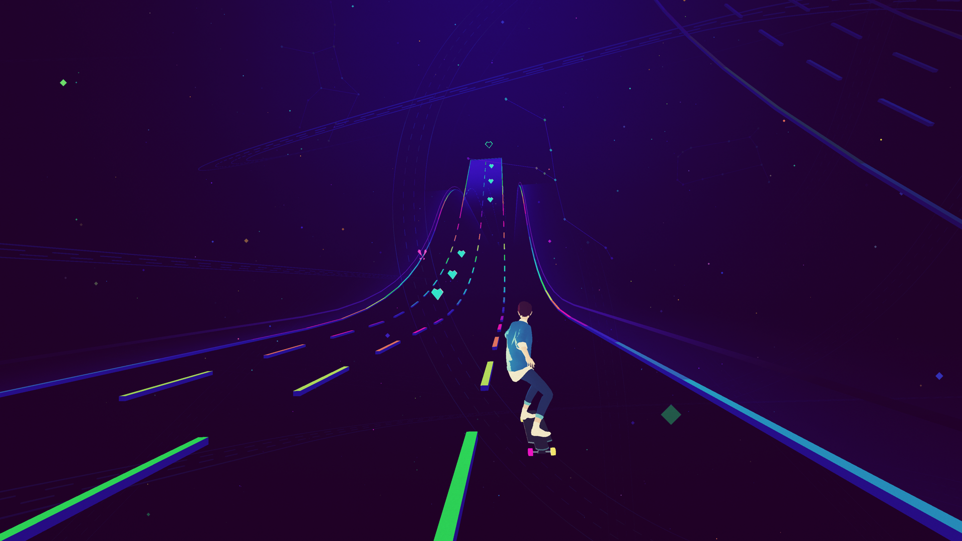 Sayonara Wild Hearts on PS4