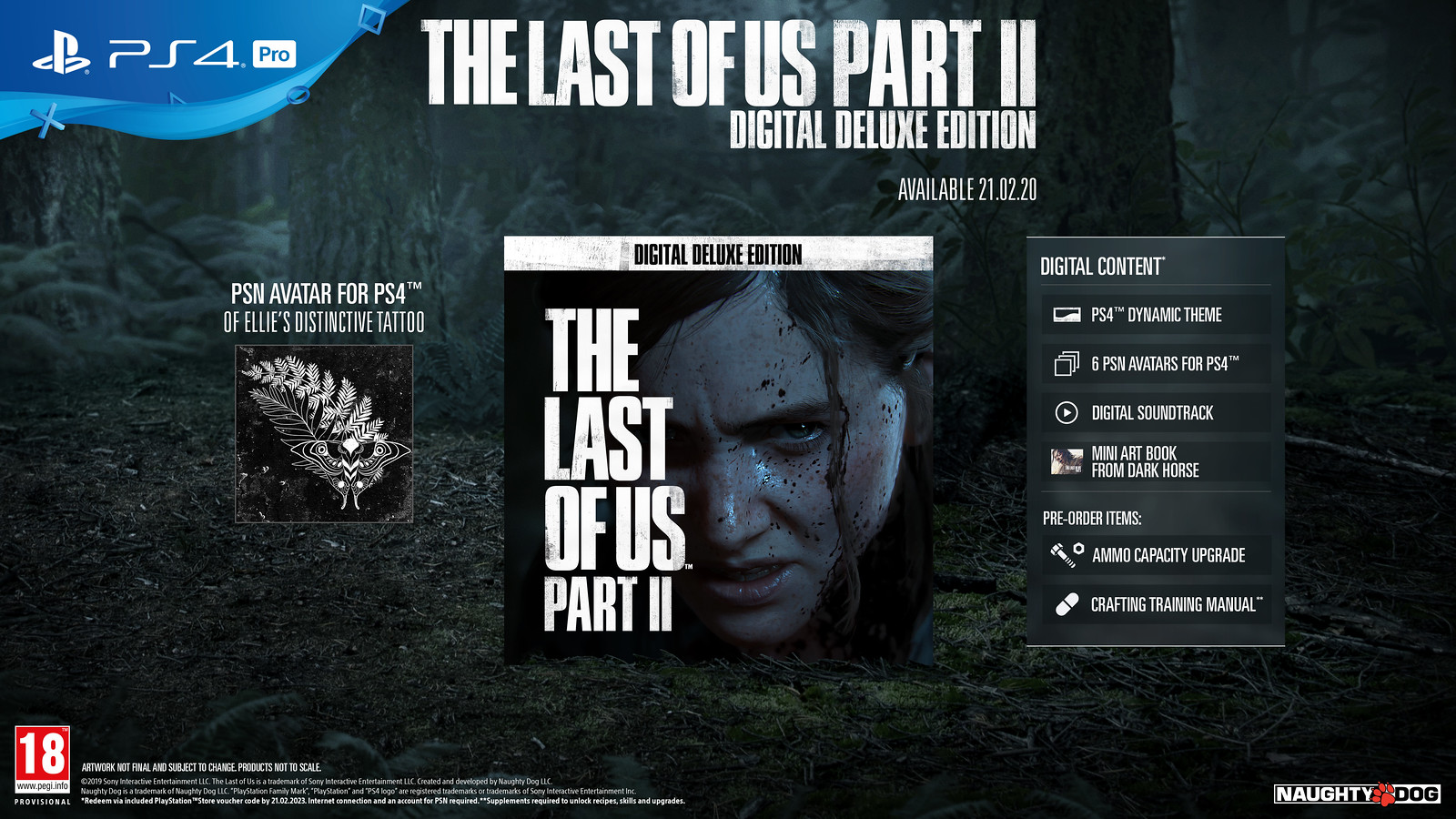 The Last of Us Part II Digital Deluxe Edition on PS4