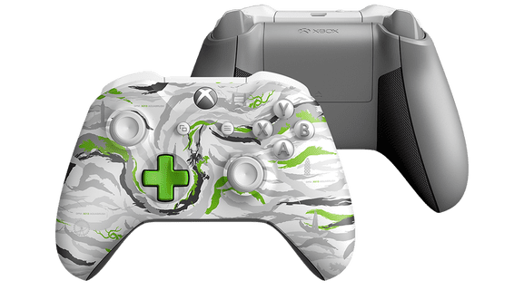 X019: Exklusiver Xbox Wireless Controller und Xbox Official Gear im Camouflage-Design 