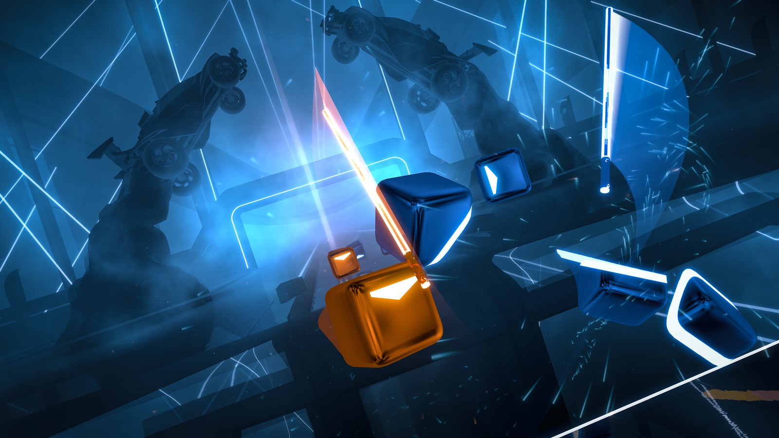 Beat Saber x Rocket League Mashup