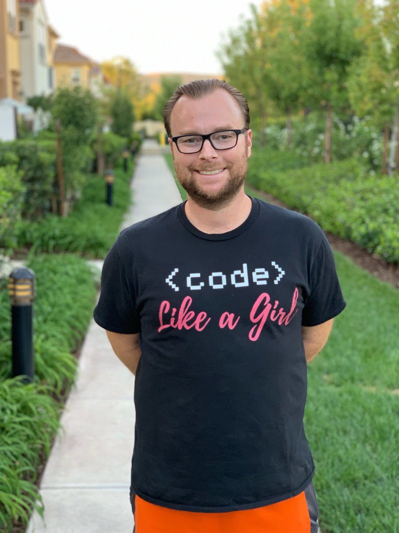 Sean Raser, California-based Code Club leader and Picademy graduate