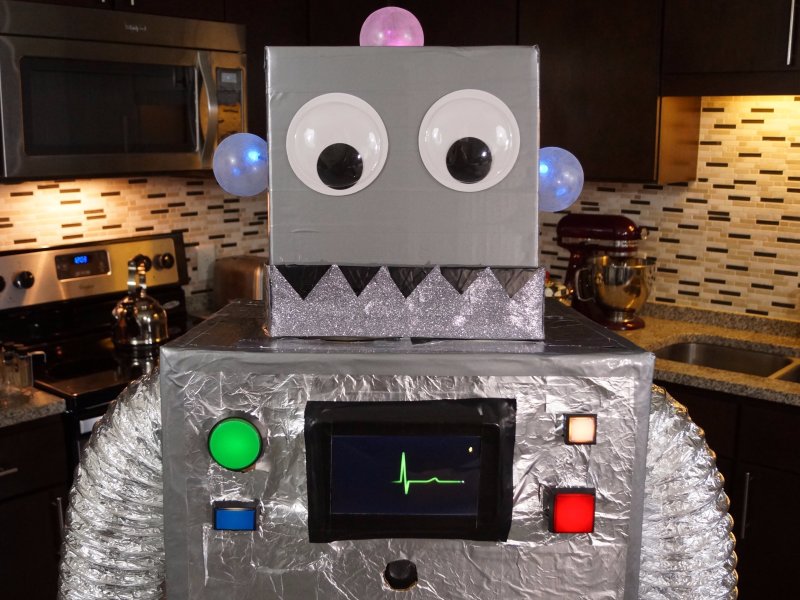 Scary robots for scary makers