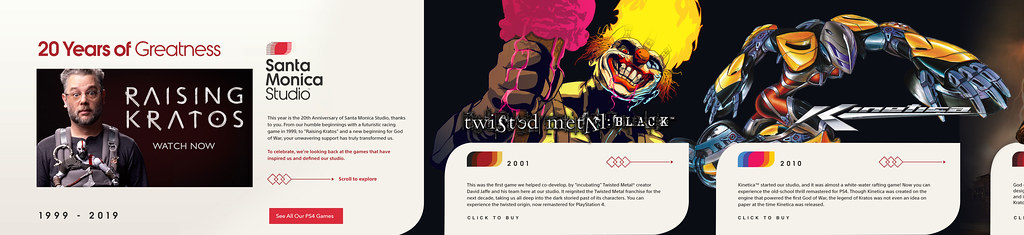 PS Store: Santa Monica Studio Showcase