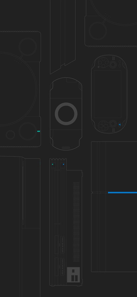 #25YearsOfPlay Wallpaper: Mobile - Dark