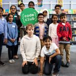 Happy computing enthusiasts at a Code Club