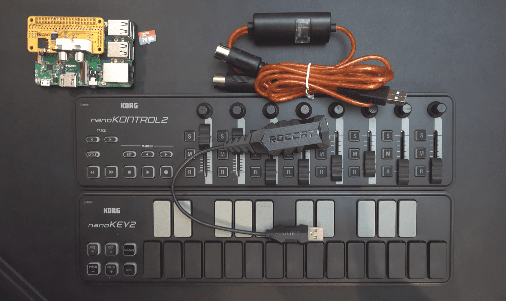 Using a Raspberry Pi as a synthesiser