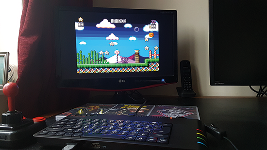 It will work with CRT and VGA monitors, as well as more modern screens, thanks to the support of a HDMI output
