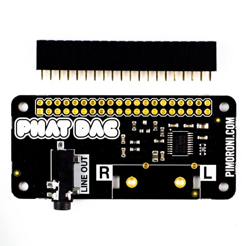 pHAT DAC materially improves audio on your Raspberry Pi
