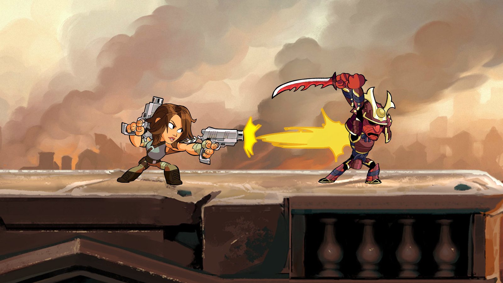 Lara Croft taucht heute in Brawlhalla auf