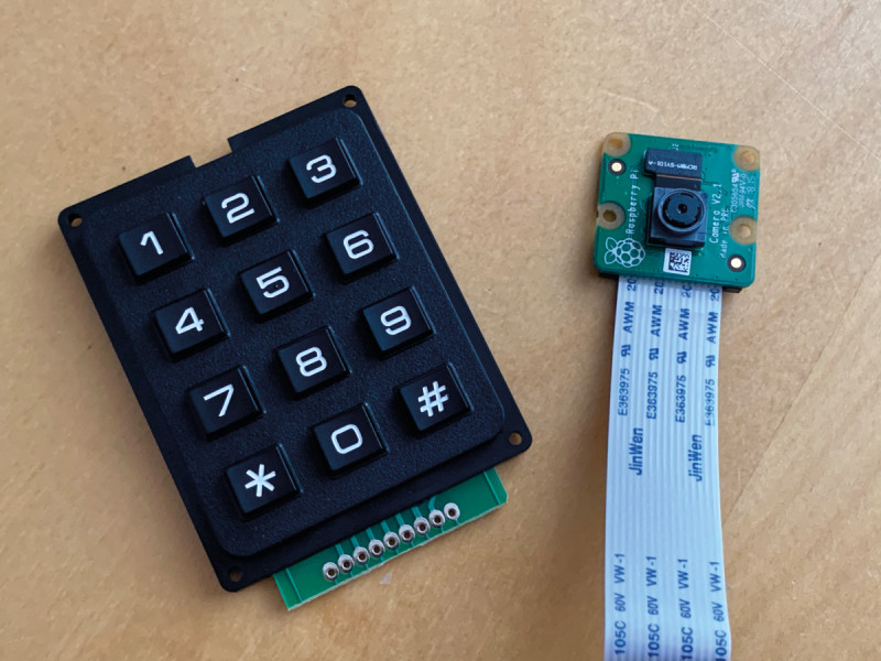 There’s plenty of scope for adding more to the project, such as an inexpensive keypad or a camera