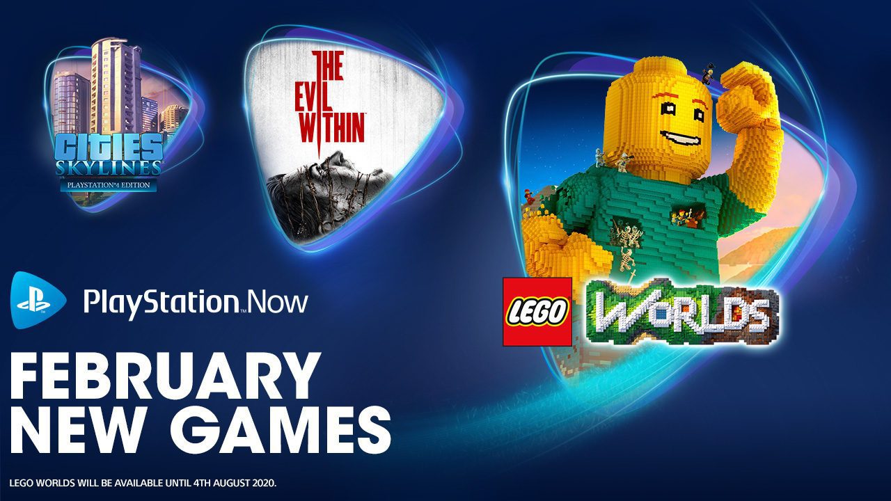 The Evil Within, LEGO Worlds, and Cities: Skylines join PS Now in February