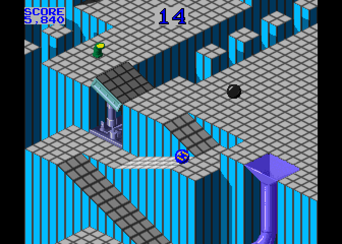 The original Marble Madness