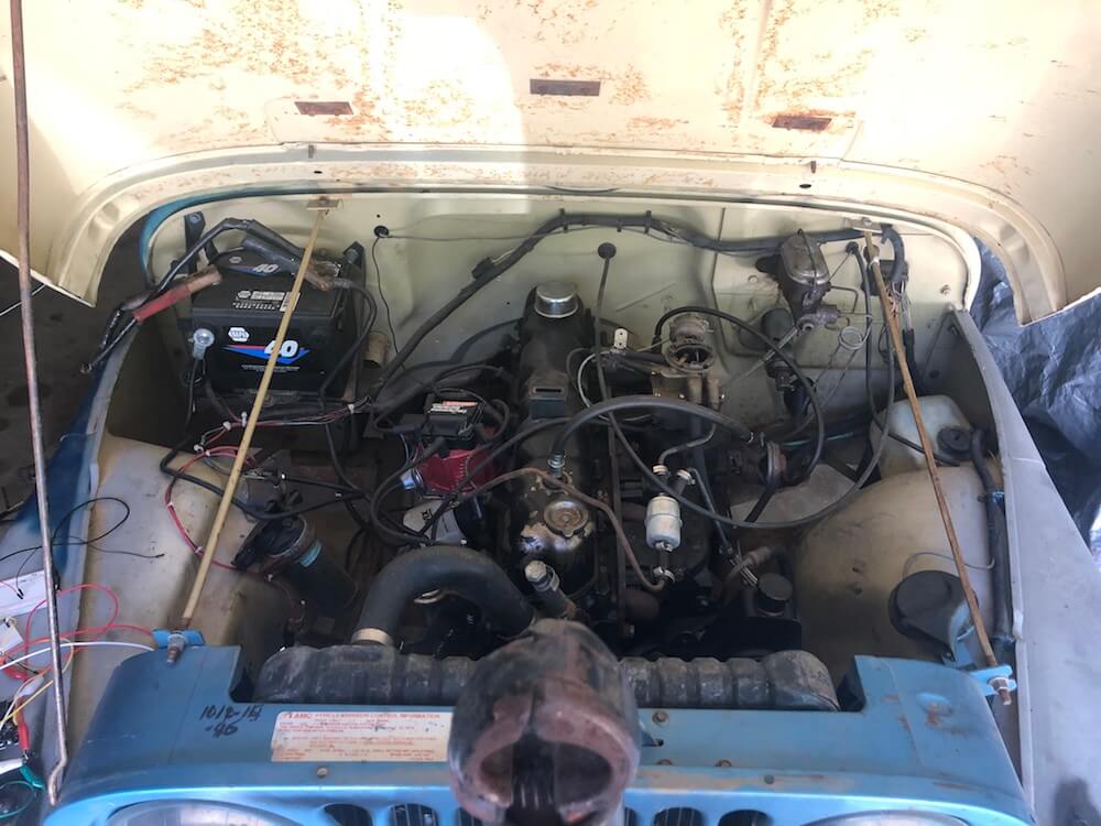 Start a 1976 Jeep with voice commands using a MacBook and an Arduino