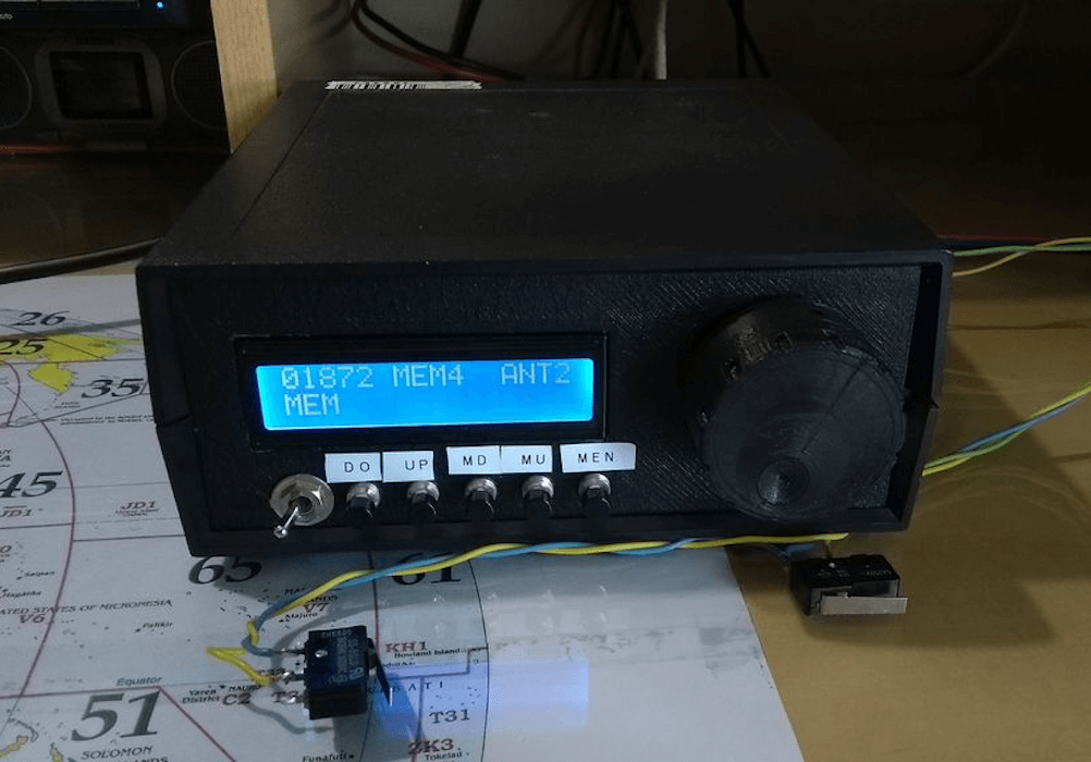 Using an Arduino/CNC shield setup for ham radio control