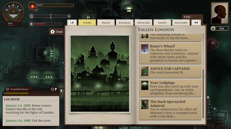 Sunless Sea: Zubmariner Edition