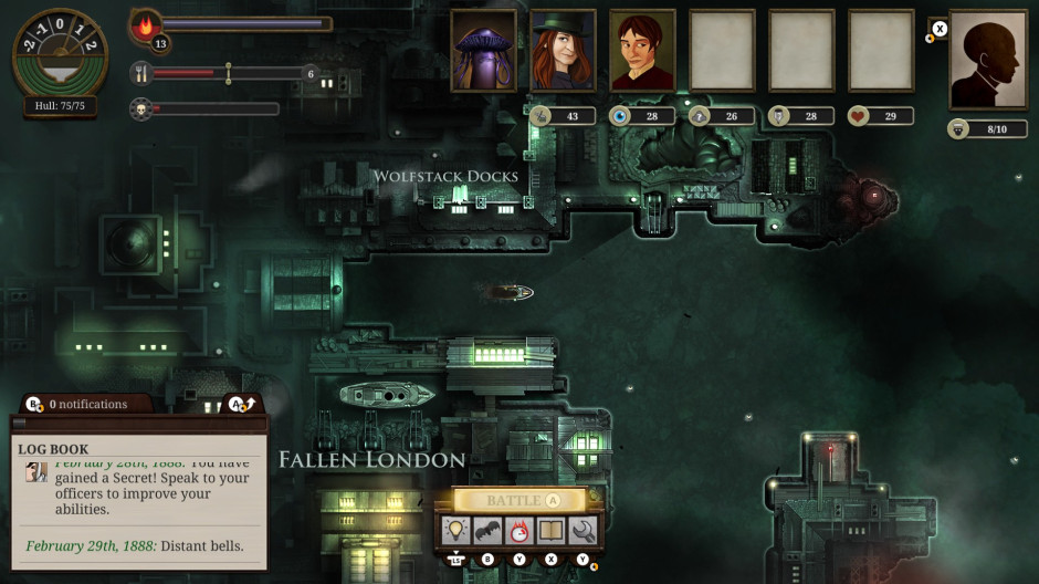 Sunless Sea: Zubmariner Edition